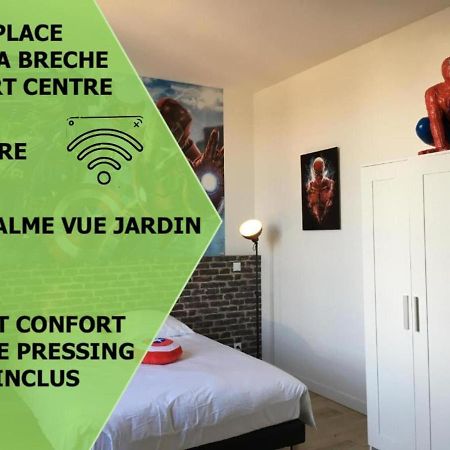 Ferienwohnung Le Marvel Centre La Breche Wifi Vue Jardin Niort Exterior foto